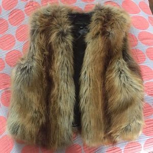 Faux Fox Fur Vest
